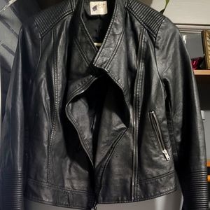 Leather jacket